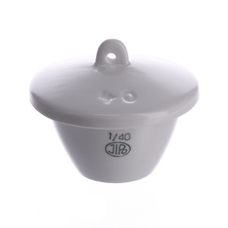 Porcelain Crucible, with Lid: 15ml - Pack of 10